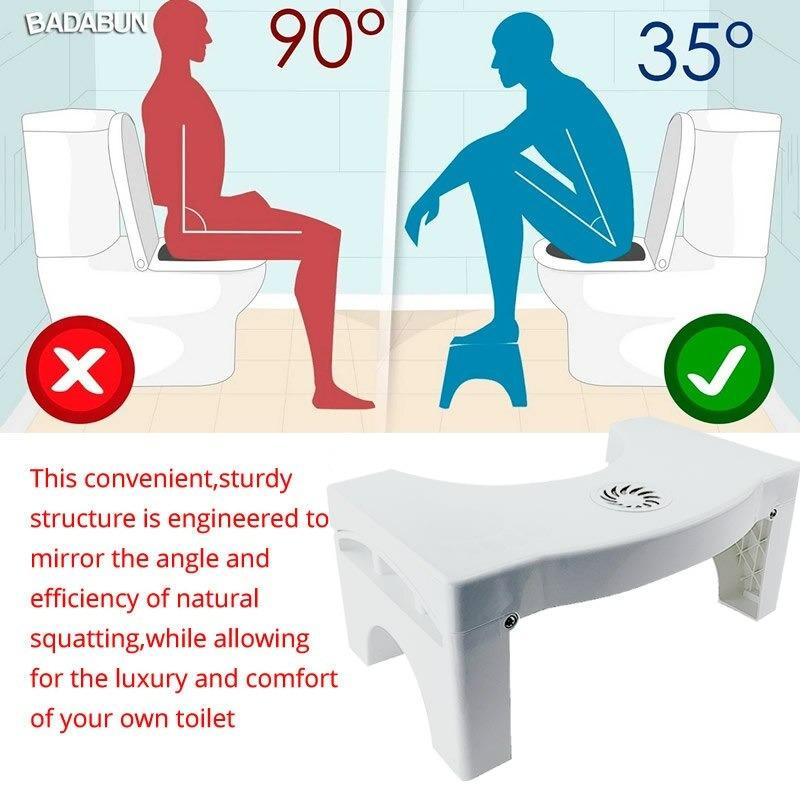 Anti-Constipation Potty Training Stool with Air Freshener Slot